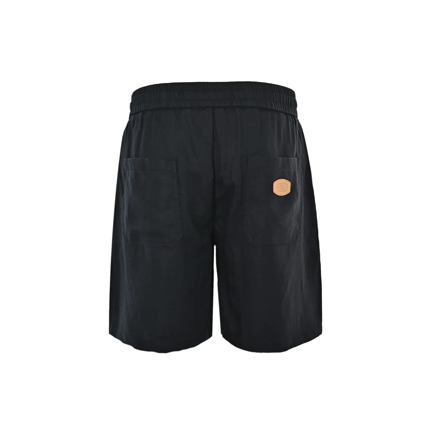 Louis Vuitton/Louis Vuitton 26ss round badge cotton and linen shorts